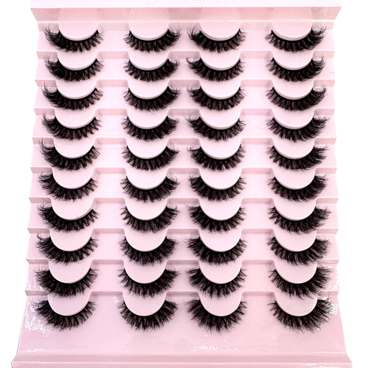 16 Pairs 3D Mink Lashes Natural False Eyelashes Dramatic Volume Fake Lashes Makeup Eyelash Extension Silk Eyelashes