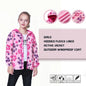 Dubbped Girl Polar Fleece Waterproof Jacket Spring Autumn Children Coats Sport Casual Kids Jackets Double-deck Windproof Jackets
