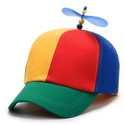 Helicopter Propeller Bamboo Dragonfly Funny Sun Cap Baseball Cap Adventure Dad Hat Snapback Hat
