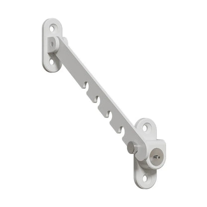 Portable Metal Window Blocking Lock Adjustable Windproof Window Limiter Blocker Multiple Gears Fixator Children Safety Lock