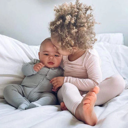 2026 Kids Pajamas Sets Bamboo Fiber Clothes Hight Elasticity Breathable Sleepwear Set For 1-7T Boy Girl Loungewear Suit