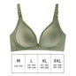 Pregnant Women Front Open Buckle Feeding Bra Solid Color Maternity Nursing Bra with Removable Pads