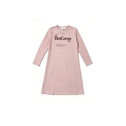 AP AW26 Cotton Cocoa Club Collction Children Girl Boy Fashion Letter Print Family Matching Clothing Kids Casual Clothes