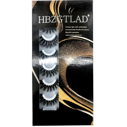 16 Pairs 3D Mink Lashes Natural False Eyelashes Dramatic Volume Fake Lashes Makeup Eyelash Extension Silk Eyelashes