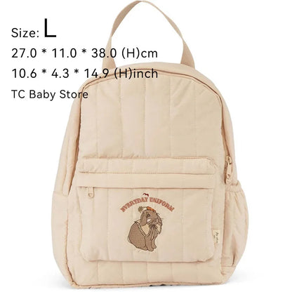 KS Baby Backpack 2024 New Kids Schoolbag Kindergarten Bags Brand Traveling Mom Cherry Lemon Children's Boys Girls Storage