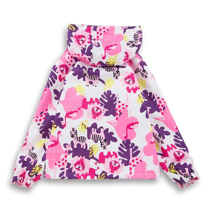 Dubbped Girl Polar Fleece Waterproof Jacket Spring Autumn Children Coats Sport Casual Kids Jackets Double-deck Windproof Jackets
