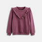 2026 Ali Plus new AW26 Compass Collection Dusty pink Muted blue washed denim oversized sweatshirt kids girl boy baby clothing