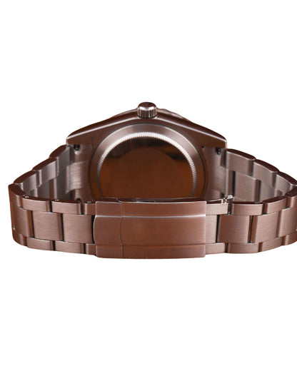 Best Quality Daily Strong Use Stainless Steel Watch Clasp Engraved Red Dial Ready Stock Quartz Watches