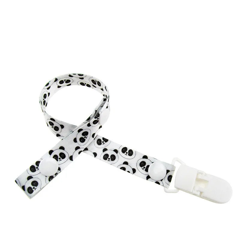 Adjust Baby Pacifier Clip Chain Ribbon Dummy Holder Chupetas Soother Pacifier Clips Leash Strap Nipple Holder for Infant Feeding