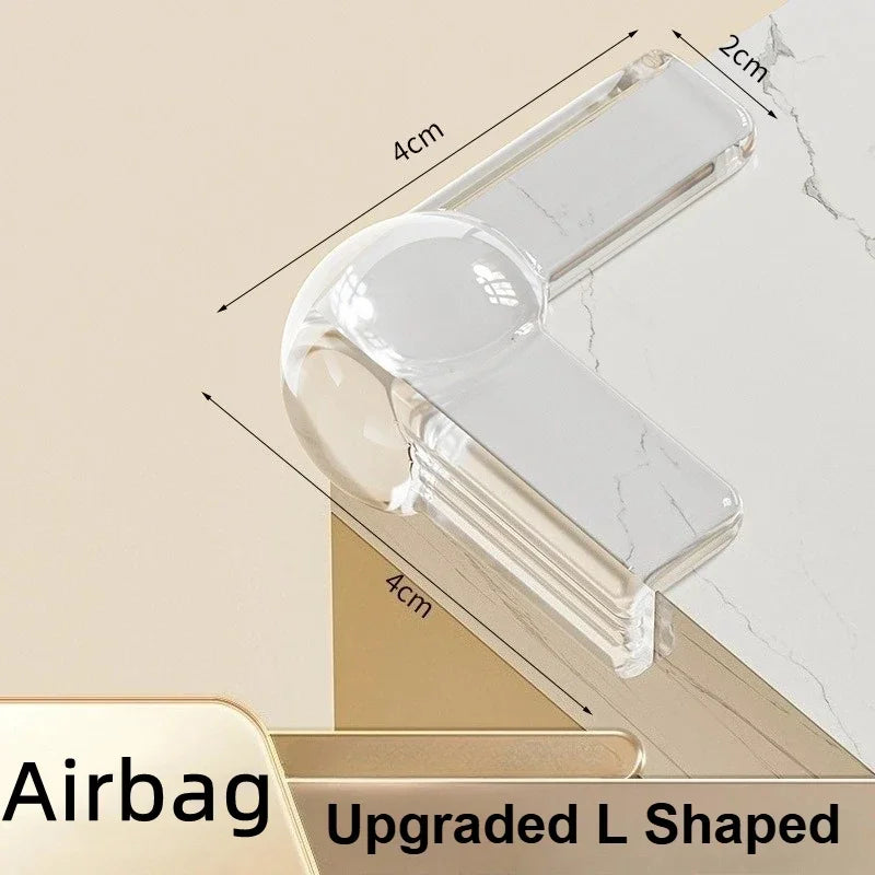 Baby Safety Silicone Kids Proofing Edge Protector Soft Transparent Children Anti Collision Table Corner Edge Protection Cover