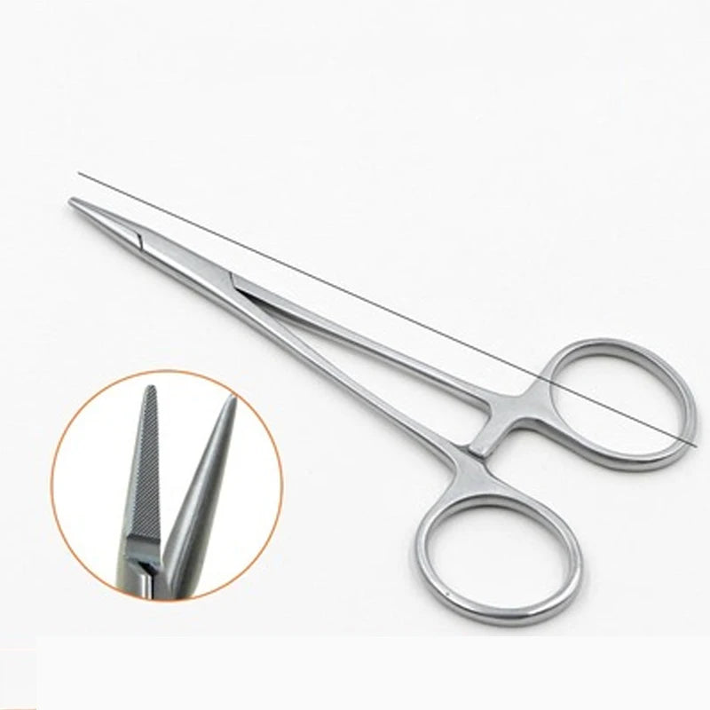 Tiangong gold handle needle holder stainless steel double eyelid surgery tool beauty plastic insert suture holding needle clamp