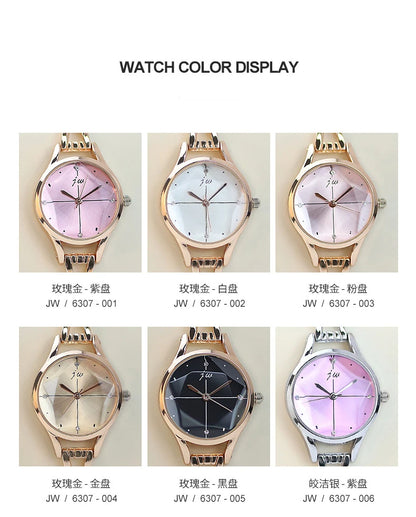 Bracelet Watch For Women Elegant Rose Gold Ladies Luxury Wristwatches Rhinestone Simple Fashion Female Quartz relogio feminino