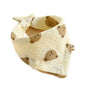 U-shaped Baby Cotton Bibs Waterproof Floral Baby Drooling Bibs Feeding Lace Saliva Towel Cloths Neck Wear Accessories
