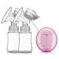 New Electric Double Breast Pump USB BPA Free Breast Pumps Baby Breast Feeding With Nursing Pads and Breast Milk Storage Gift Set
