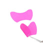 Reusable 2Pcs Eye Pads Silicone Stripe Lash Lift Shield Eyelash Extension Super Sticky Under Eye Gel Patch Beauty Tool