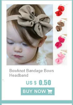 1 Piece Baby Headband Girl Bandage Ribbon Bowknot Infant Kids Hair Accessory Newborn Bow Crystal Toddler Band Headwear