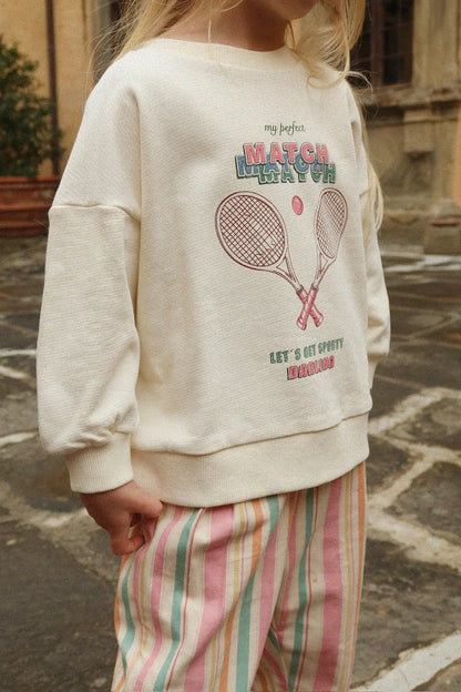 2026 KS Autumn Baby Boys Cotton Sweatshirts Tennis Pullovers Shorts Sets Kids Clothes Girls Cherry Sweatshirts Hoodies Trousers