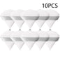 10PCS Triangle Finger Makeup Puff Soft Sponge Blender Wet Dry Powder Puff Reusable Portable Daily Face Cosmetic Beauty Tools