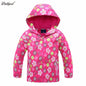 Dubbped Girl Polar Fleece Waterproof Jacket Spring Autumn Children Coats Sport Casual Kids Jackets Double-deck Windproof Jackets