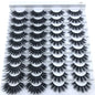 16 Pairs 3D Mink Lashes Natural False Eyelashes Dramatic Volume Fake Lashes Makeup Eyelash Extension Silk Eyelashes