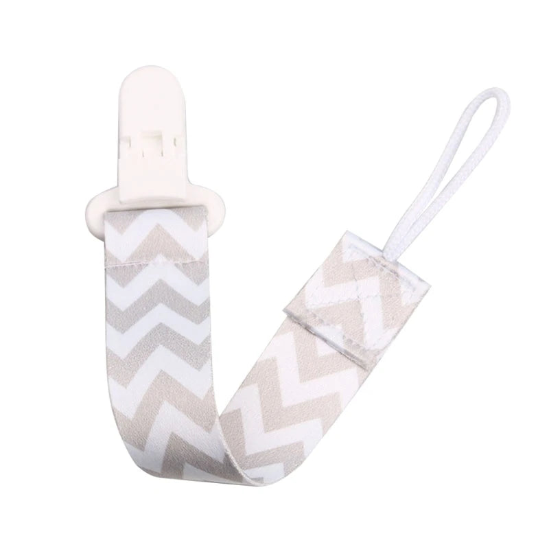 Baby Pacifier Clip Cartoon Pattern Pacifier Strap with Fun& Attractive Design