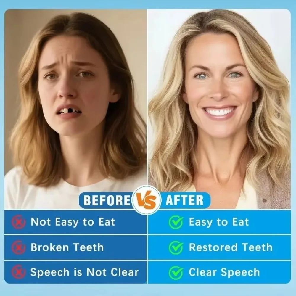 Immediate Denture Bases for Adults, Temporary Full Mouth Denture Base Plate, Designed for Toothless Adults Oral Restoration