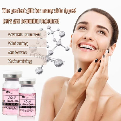 Korea 8ml Face BB Cream Aqua Skin Booster Serum Kit Whitening Rejuvenation Moisturizing Firming Beauty Skin Care