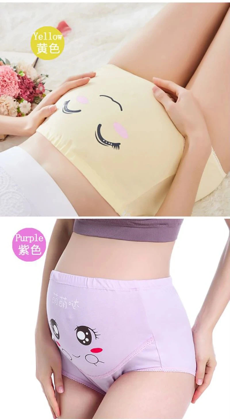 Cotton Panties For Pregnant Maternity Underwear Panty Clothes for Pregnant Women Pregnancy Brief High Waist Maternity Intimates
