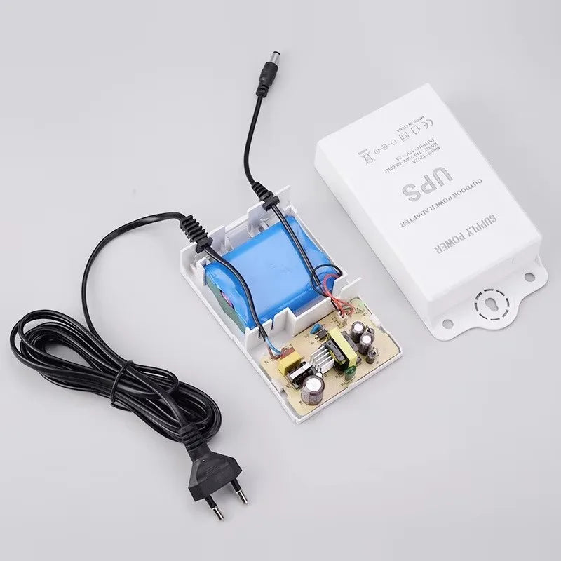 DIFANG DC12V UPS Power Supply for WiFi Camera Outdoor Battery Backup Power Adapter 7500mAh Battery Emergency Power