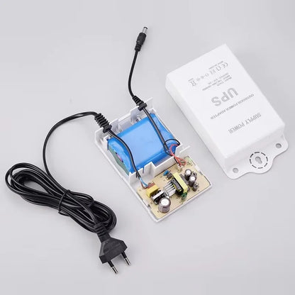 DIFANG DC12V UPS Power Supply for WiFi Camera Outdoor Battery Backup Power Adapter 7500mAh Battery Emergency Power