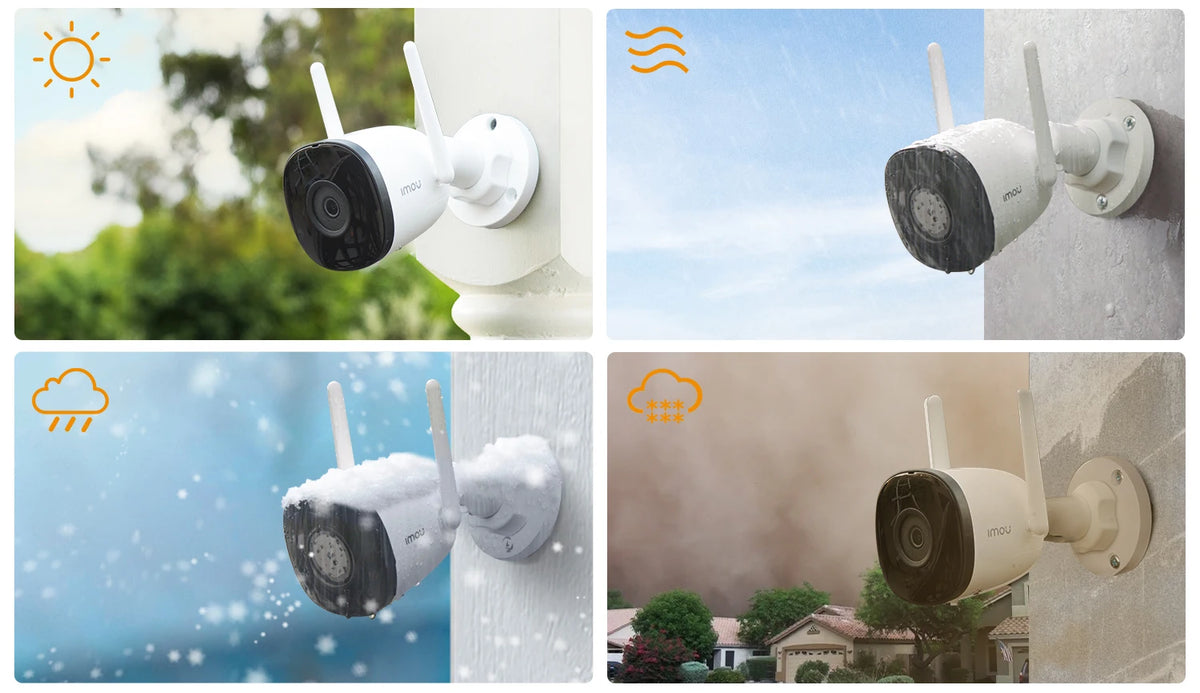 IMOU Clearance Outdoor Surveillance Camera WiFi IP Camera AI Personal Detection Smart Tracking Compatible with Alexa Waterproof