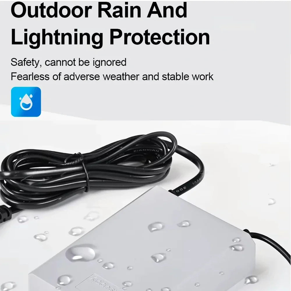 DIFANG DC12V UPS Power Supply for WiFi Camera Outdoor Battery Backup Power Adapter 7500mAh Battery Emergency Power