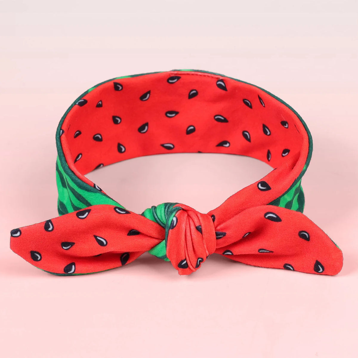 Baby Girls Headband Bow Knot Head Wrap Cute Watermelon Prints Bandage Kids Headwear Hair Band Infant Newborn Hair Accessories
