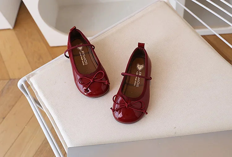 Children Flats Girls Shoes Spring Autumn Children Oxfords For Girl School Toddler Soft PU Leather Shoes Silver, Gold, Black