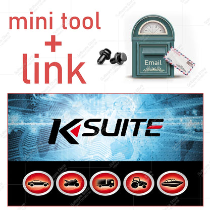 ECU Software Ksuite 2.80 Work With K E S S V2 V5.017 RSA Error Unlock Corrected for Car Truck Bike Tractors EU Online Version