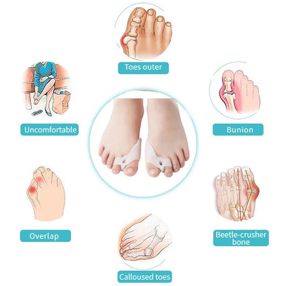 Thumb Valgus Corrector Thumb Valgus Corrector Socks Toe Separator Silicone Separator