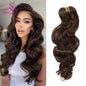Real Beauty Platinum Blond Brazilian Body Wave Hair Weave Bundles 12"-28" High Ratio Remy Hair Extensions Brown #2 #4 #P6/613