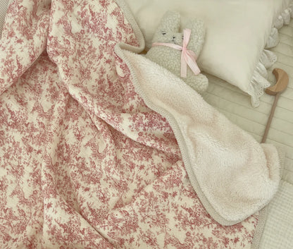 Muslin Baby Blanket Newborn Infant Swaddles Wrap Blankets Winter Fleece Thermal Crib Stroller Sleep Cover Soft Throw Blankets