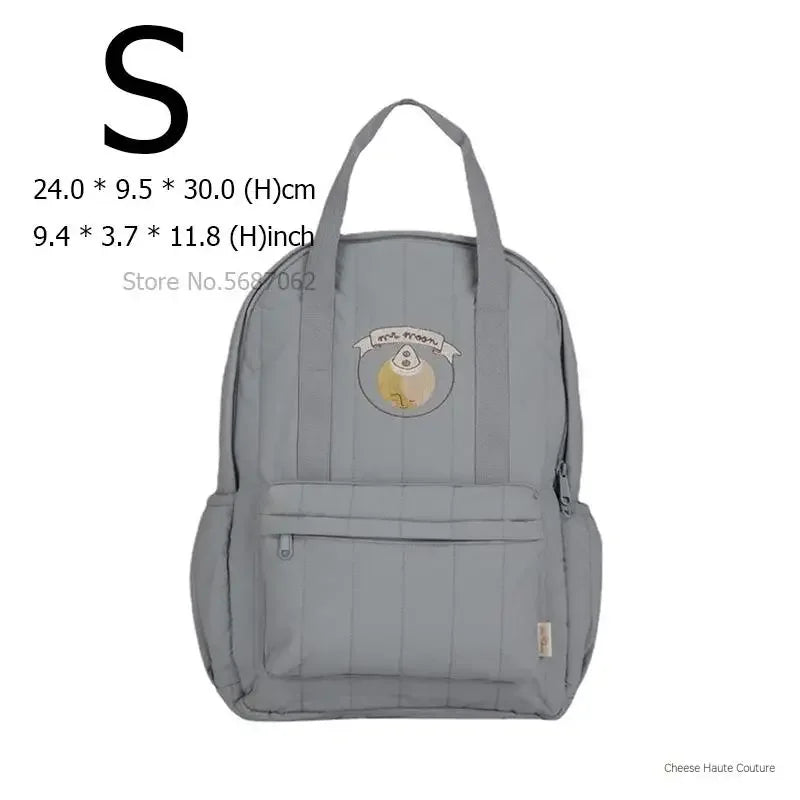 KS Baby Backpack 2024 New Kids Schoolbag Kindergarten Bags Brand Traveling Mom Cherry Lemon Children's Boys Girls Storage