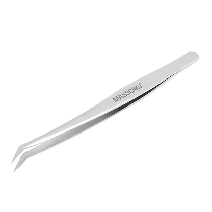 High Precision Non-defrmation Eyelash Make Tools 1Pcs High Elasticity Imported 402 Stainless Steel Gold Feather Lashes Tweezers