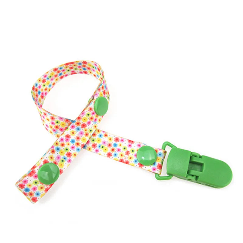 Adjust Baby Pacifier Clip Chain Ribbon Dummy Holder Chupetas Soother Pacifier Clips Leash Strap Nipple Holder for Infant Feeding