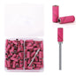 3mm 80pcs Mini Zebra Nail Sanding Bands Electric Machine Nail Drill Bits UV Gel Acrylic Polish Remover For Nails Accessory Tool