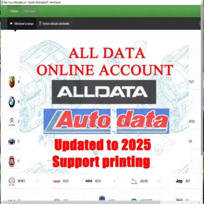 Newest AllData 10.53 Link Auto Data 3.45 ATSG Software Auto Repair AllData Software All Data Car Software with Wiring Diagram