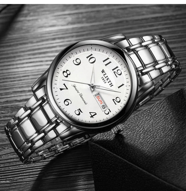 Luxury Women Watch Quartz Watch Digital Wristwatch Waterproof Calendar Luminous Watch Fashion Business Light Man Clock Watches