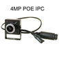 4MP/8MP Metal Mini IP Camera DC 12V or 48V POE 2K/4K H.265 ONVIF IPC Human Motion Detection With Wide View Fisheye Lens 1.8mm