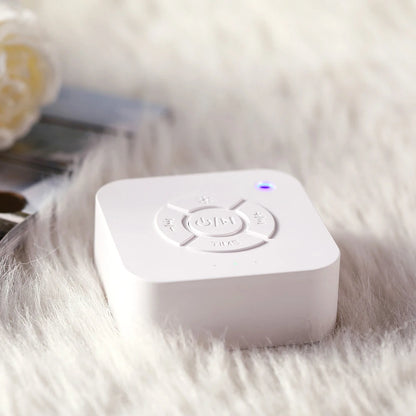 9 Soothing Sounds White Noise Sound Machine Sleep Soother With Breathing Light Timer Type-C Charging For Baby Home Office Travel
