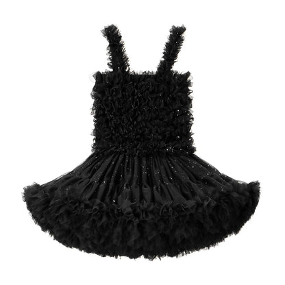 Girls Tutu Dress for Girls Baby Ball Gown Princess Party Vestido Casual Ruffled Bubble Photography Dresses Children Clothes L017