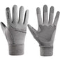 Men Winter Outdoor Warm Full Finger Gloves Waterproof Anti-Slip Touch Screen Compatible Cycling Sports Gloves Thickened Warm