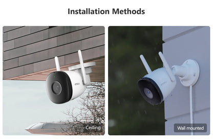IMOU Clearance Outdoor Surveillance Camera WiFi IP Camera AI Personal Detection Smart Tracking Compatible with Alexa Waterproof