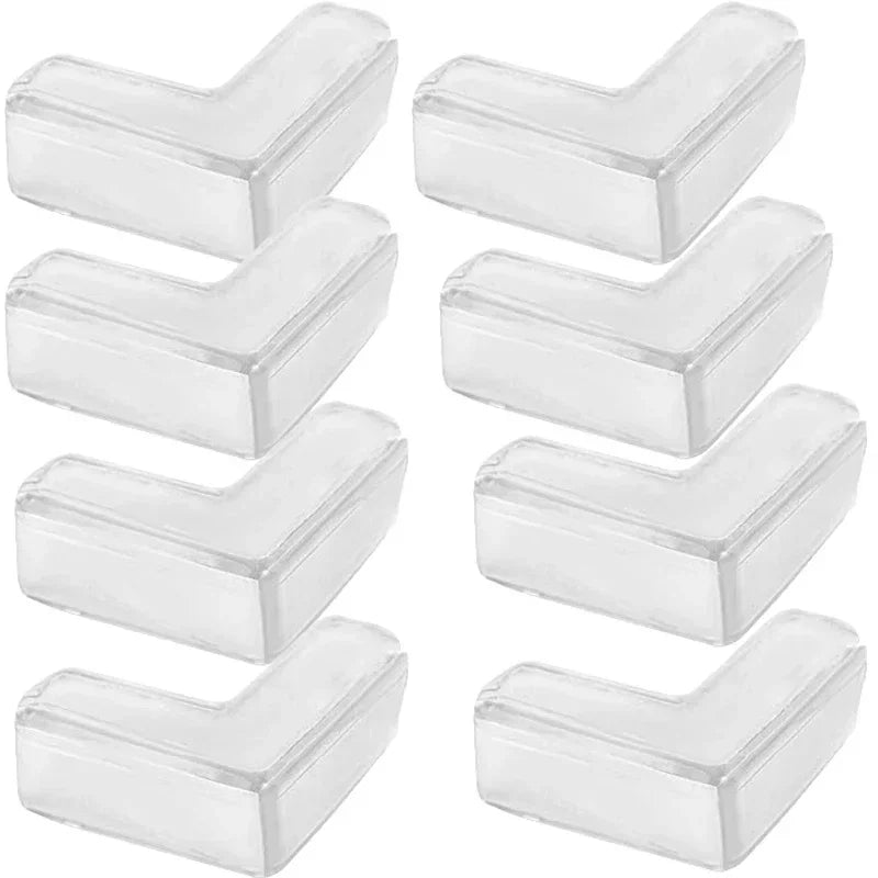 Baby Safety Silicone Kids Proofing Edge Protector Soft Transparent Children Anti Collision Table Corner Edge Protection Cover